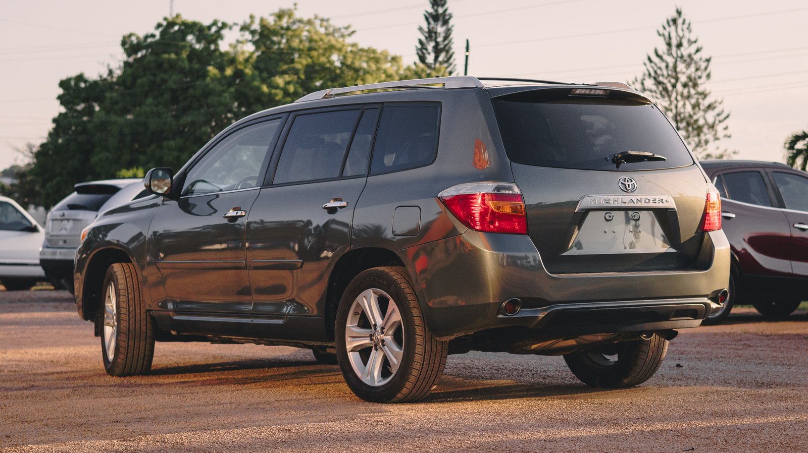 2008 Toyota Highlander Gray