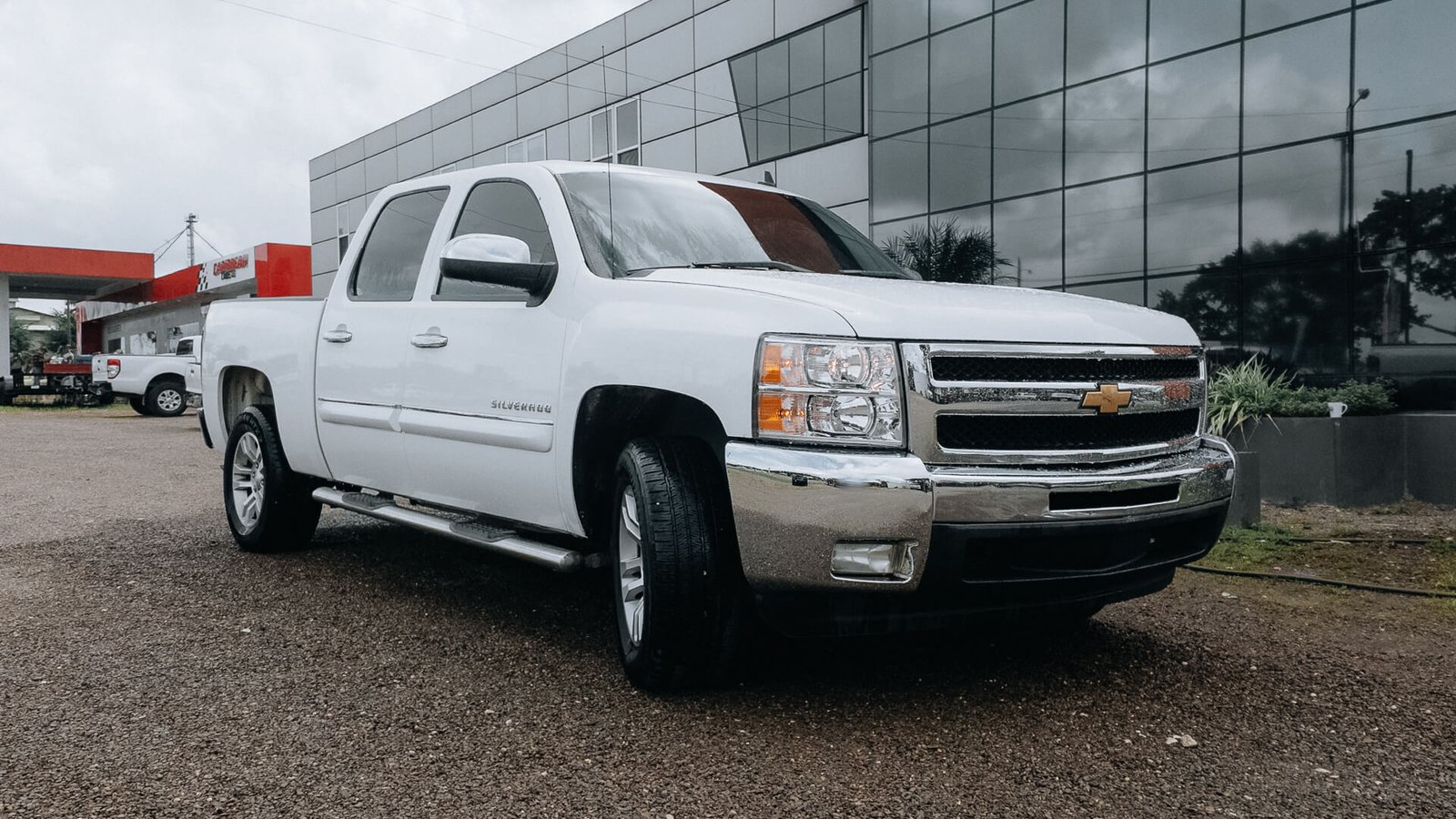 2013 Chevrolet Silverado White Exterior