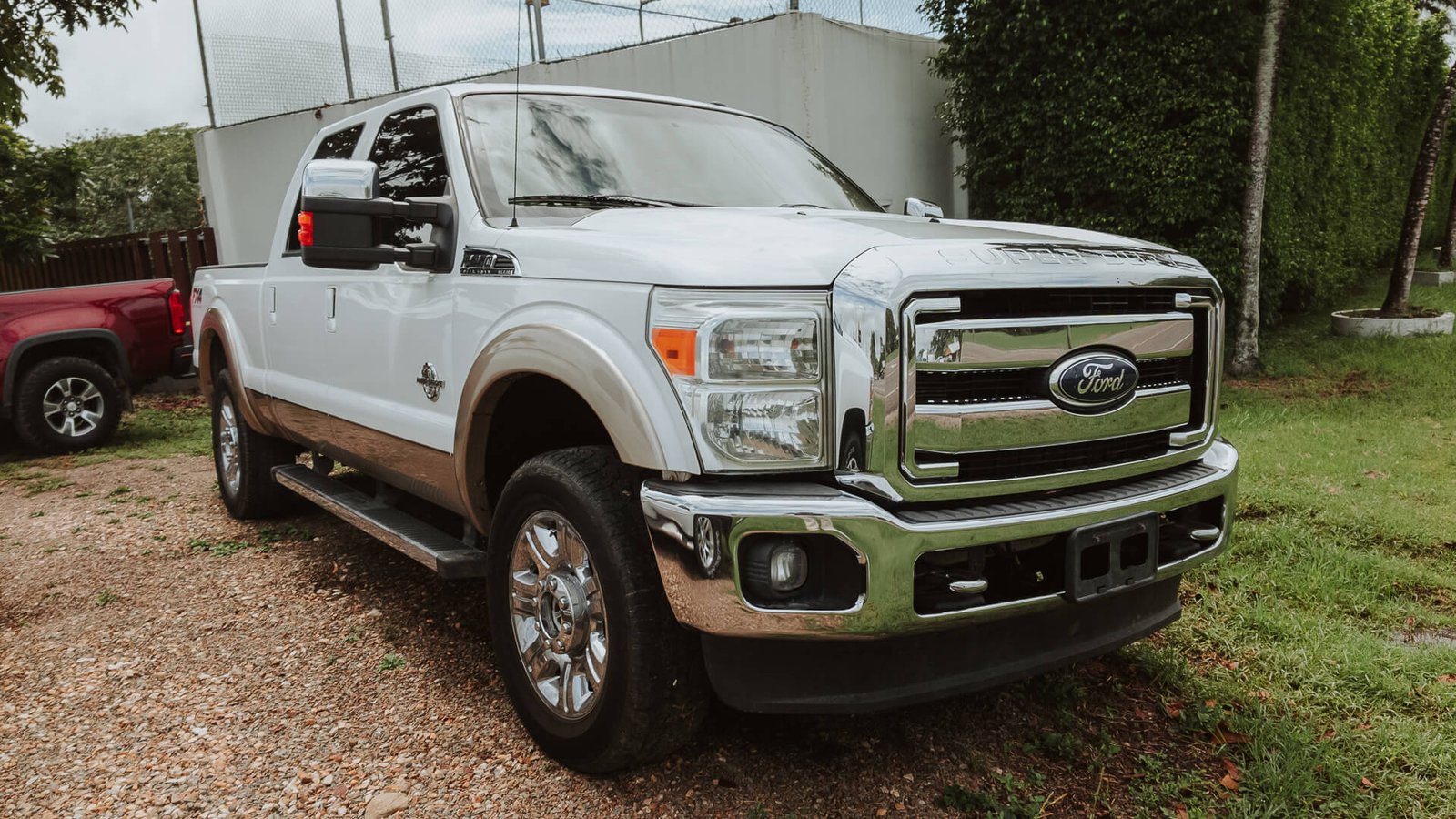 2012 Ford F250 White Exterior