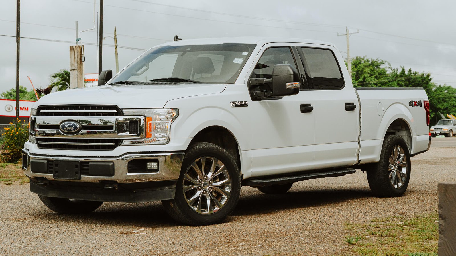 2019 Ford F150 White Exterior
