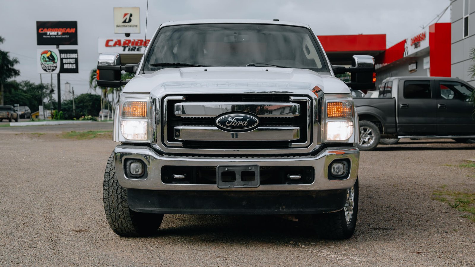 2012 Ford F250 Super Duty White Exterior