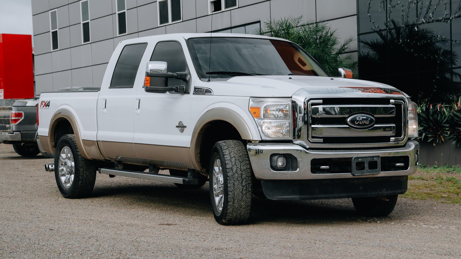 2012 Ford F250 Super Duty White Exterior