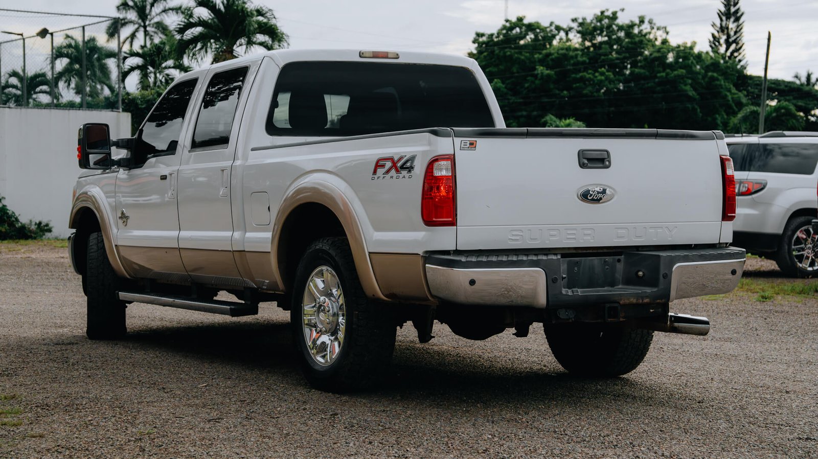2012 Ford F250 Super Duty White Exterior