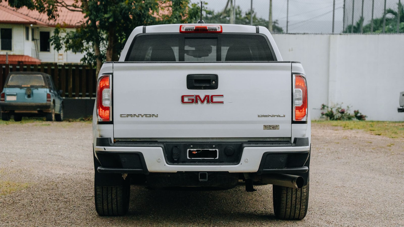 2019 GMC Canyon White Exterior