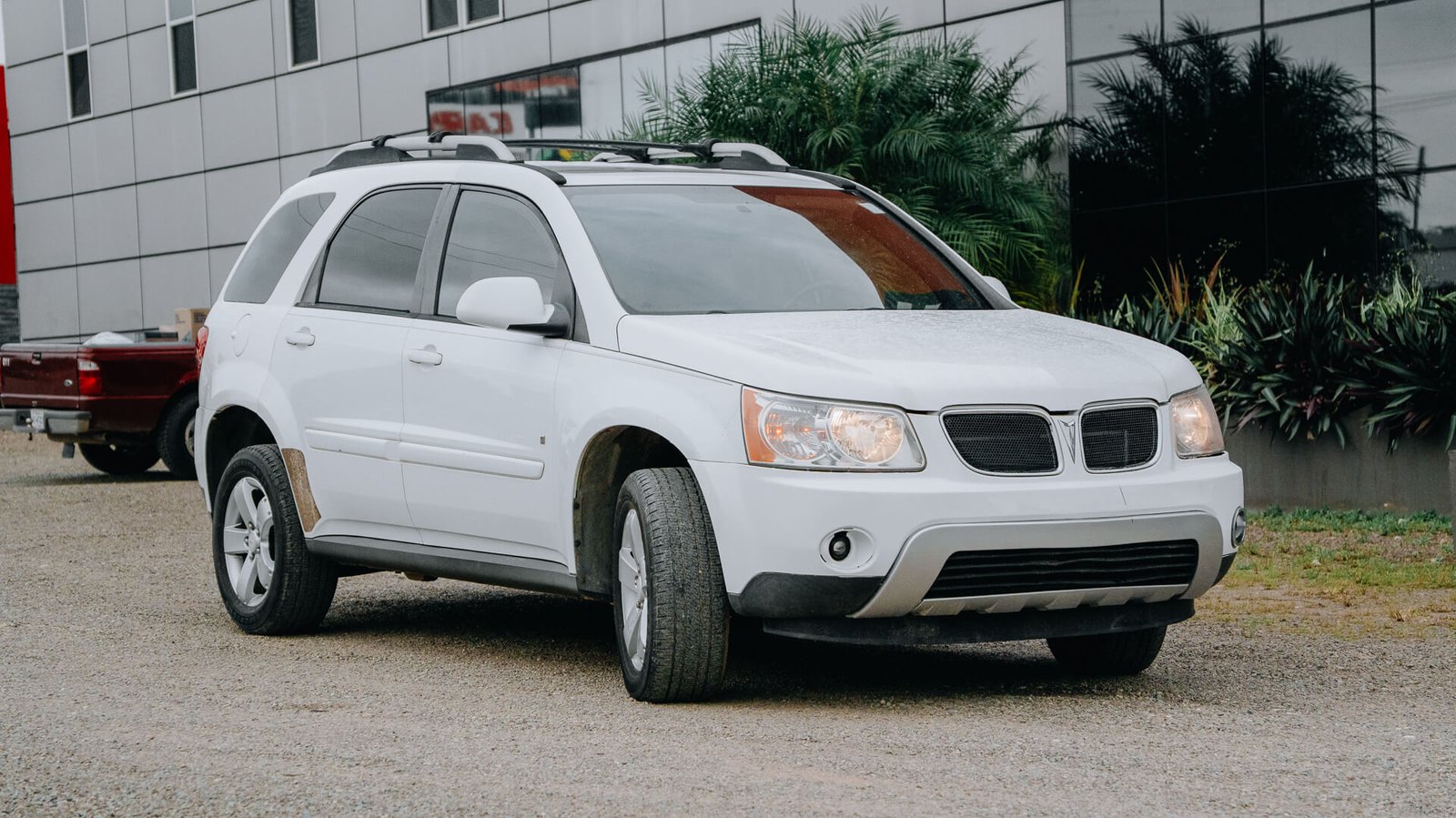 2007 Pontiac Torrent White Exterior