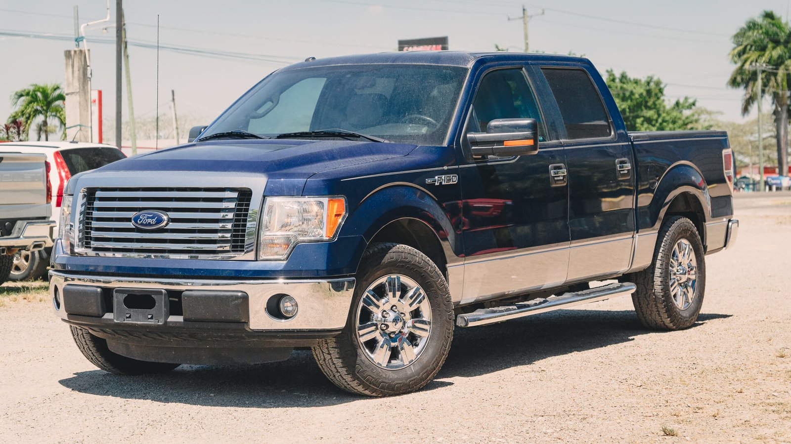2012 Ford F150 Blue Exterior