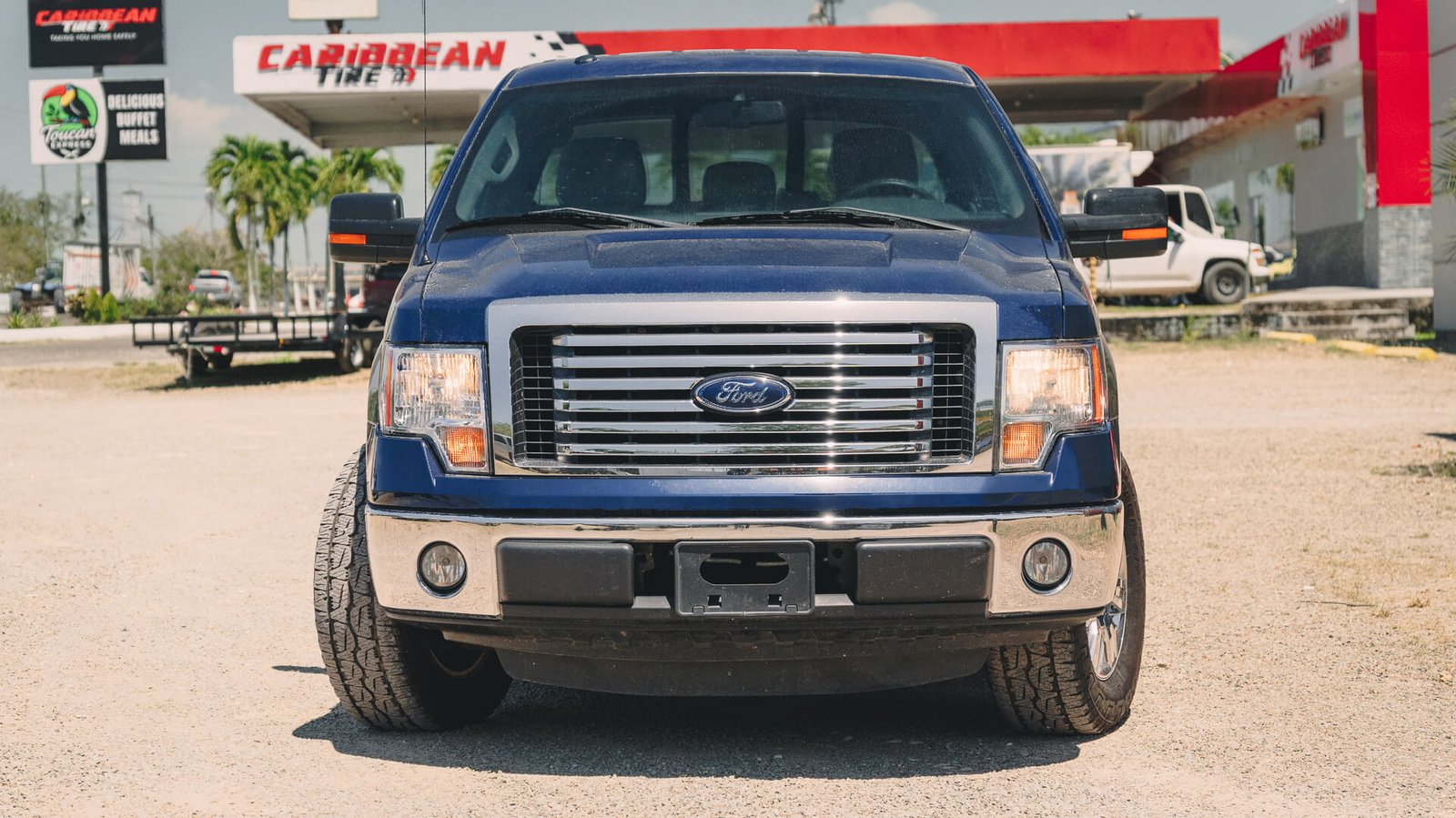 2012 Ford F150 Blue Exterior