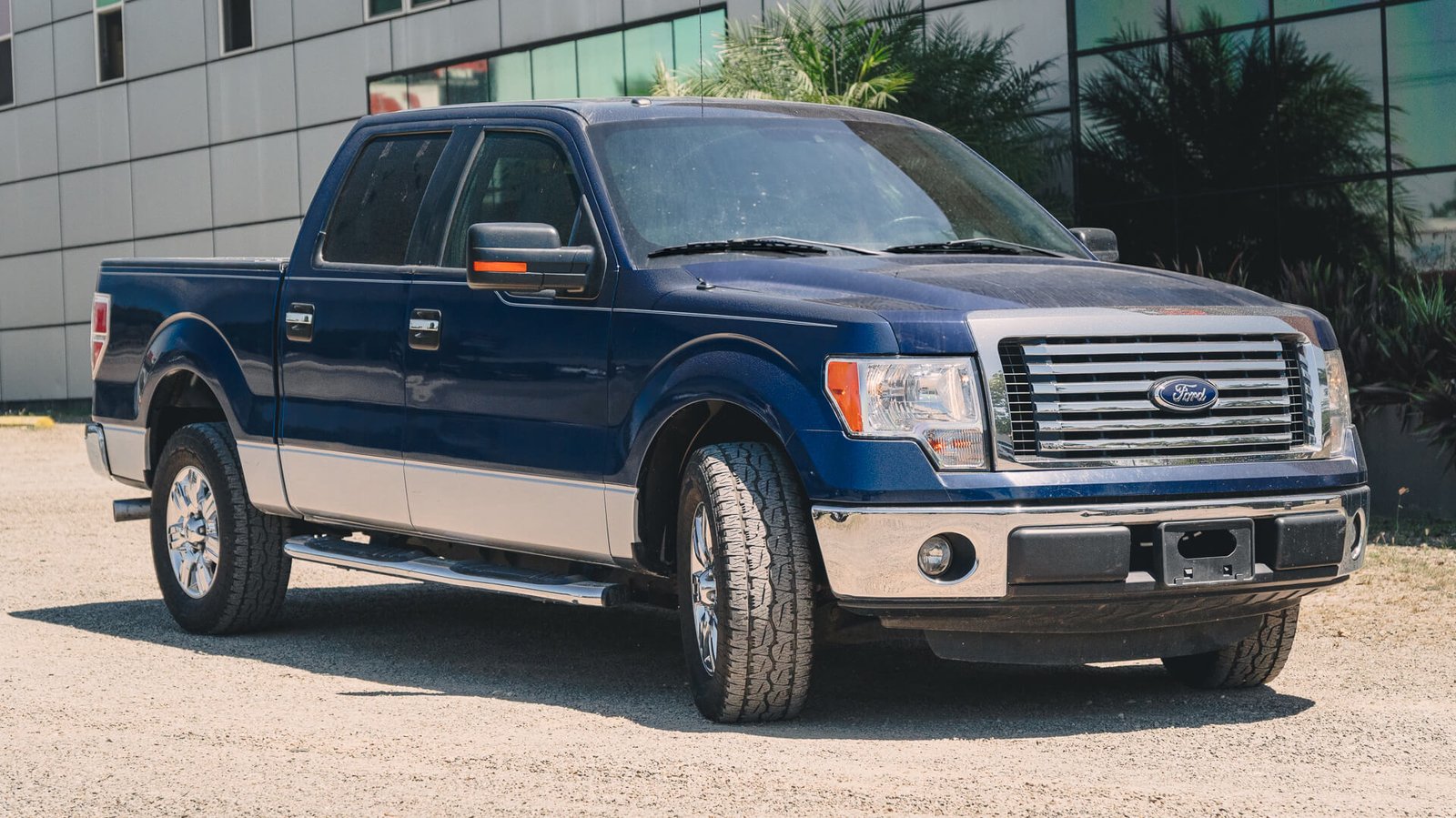 2012 Ford F150 Blue Exterior
