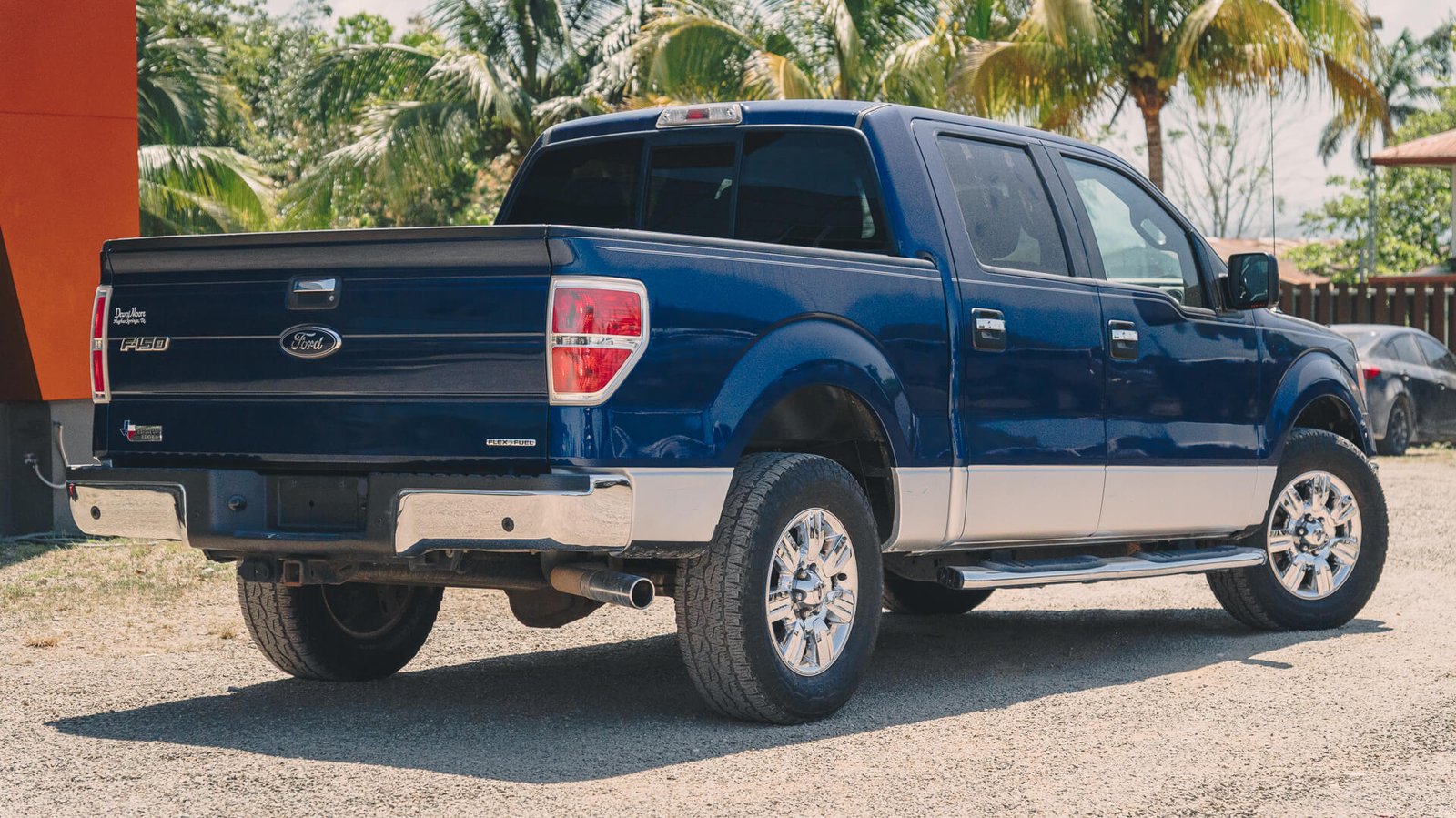 2012 Ford F150 Blue Exterior