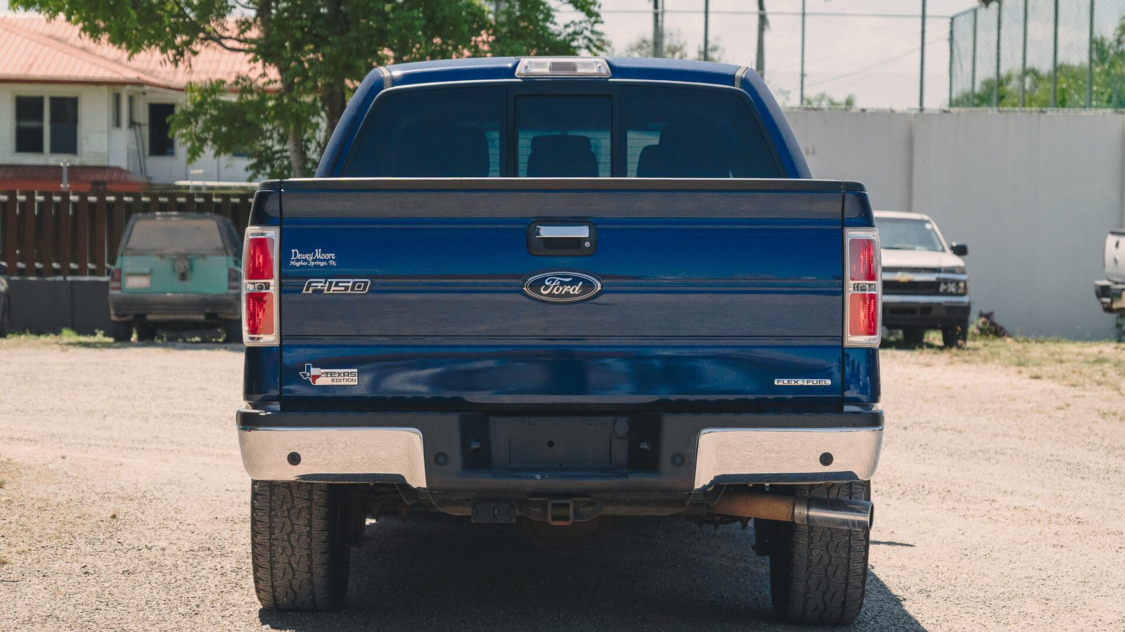 2012 Ford F150 Blue Exterior