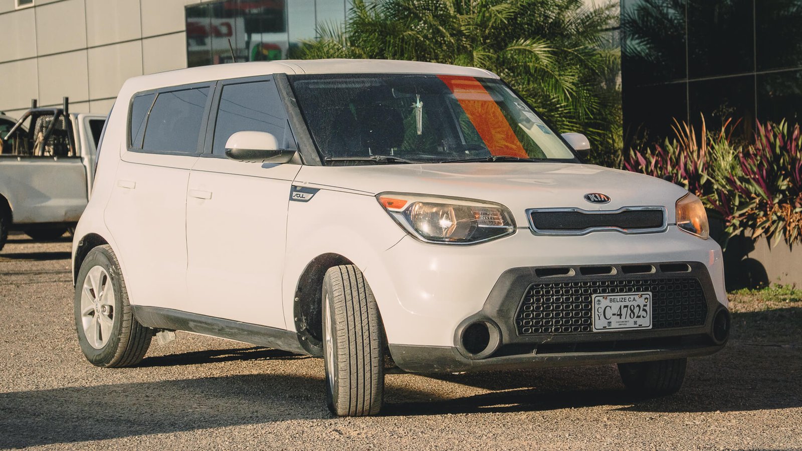 2016 Kia Soul White Exterior