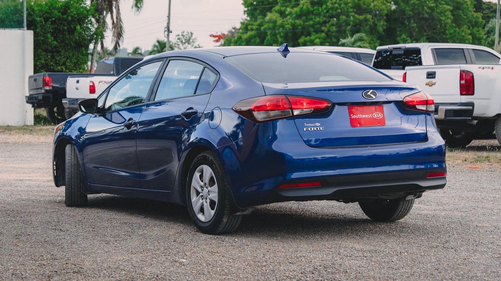 2017 Kia Forte Blue Exterior