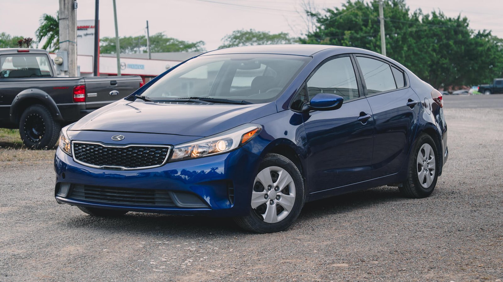 2017 Kia Forte Blue Exterior