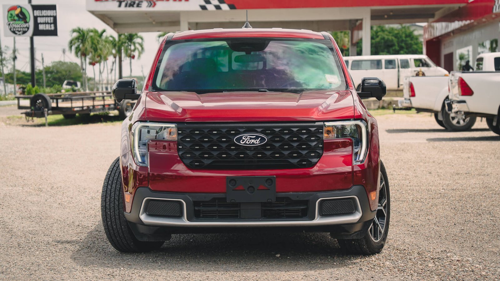 2025 Ford Maverick Red Exterior