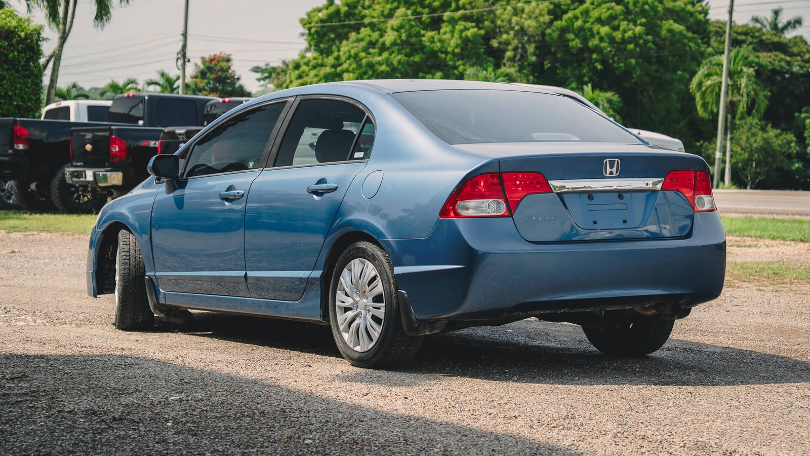 2009 Honda Civic Blue Exterior