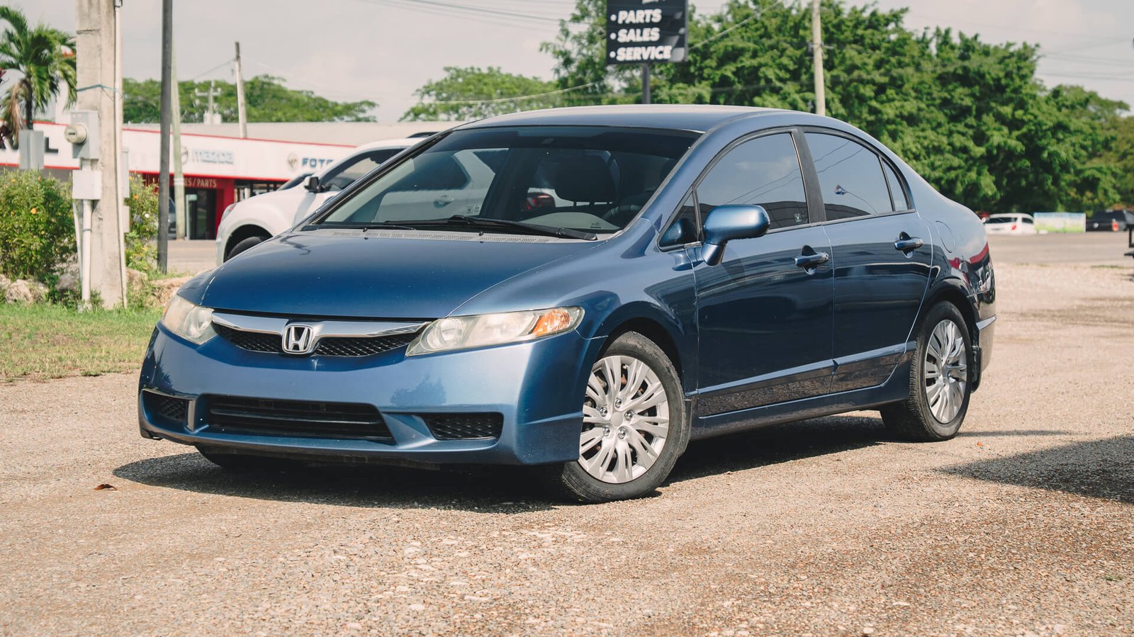 2009 Honda Civic Blue Exterior