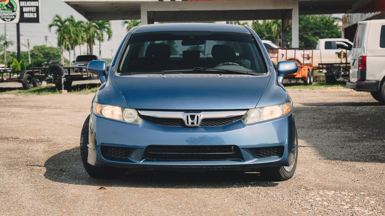 2009 Honda Civic Blue Exterior