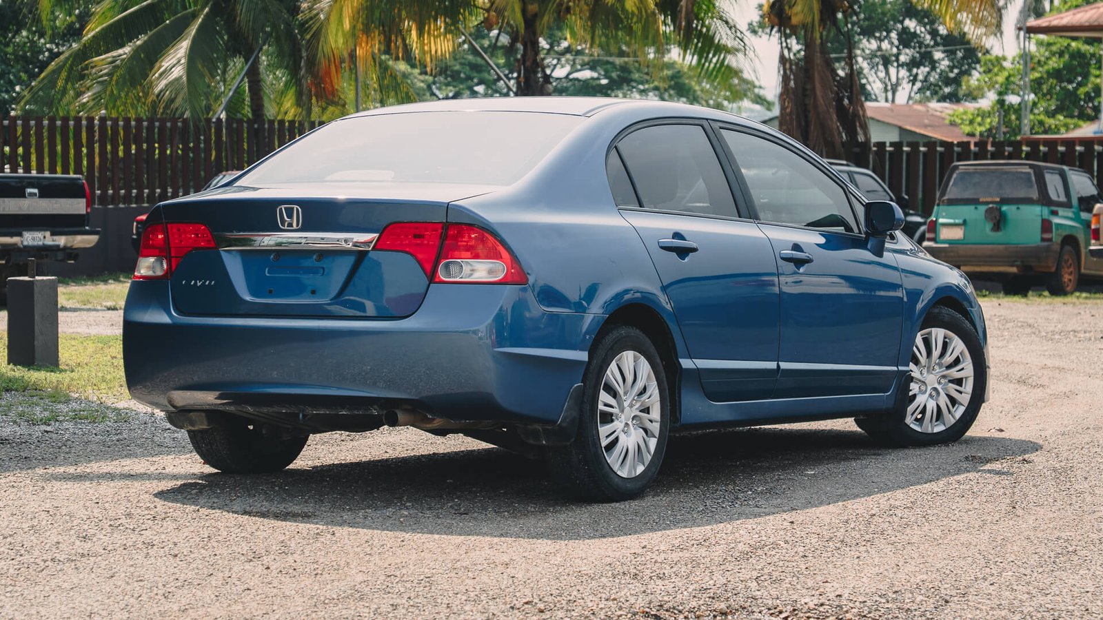 2009 Honda Civic Blue Exterior