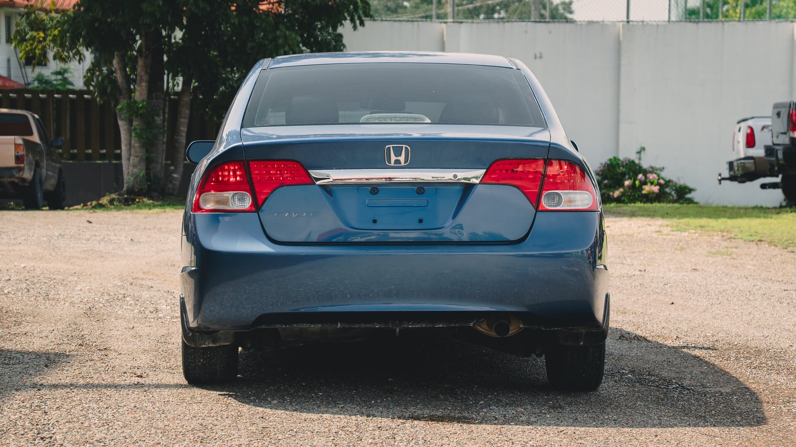 2009 Honda Civic Blue Exterior