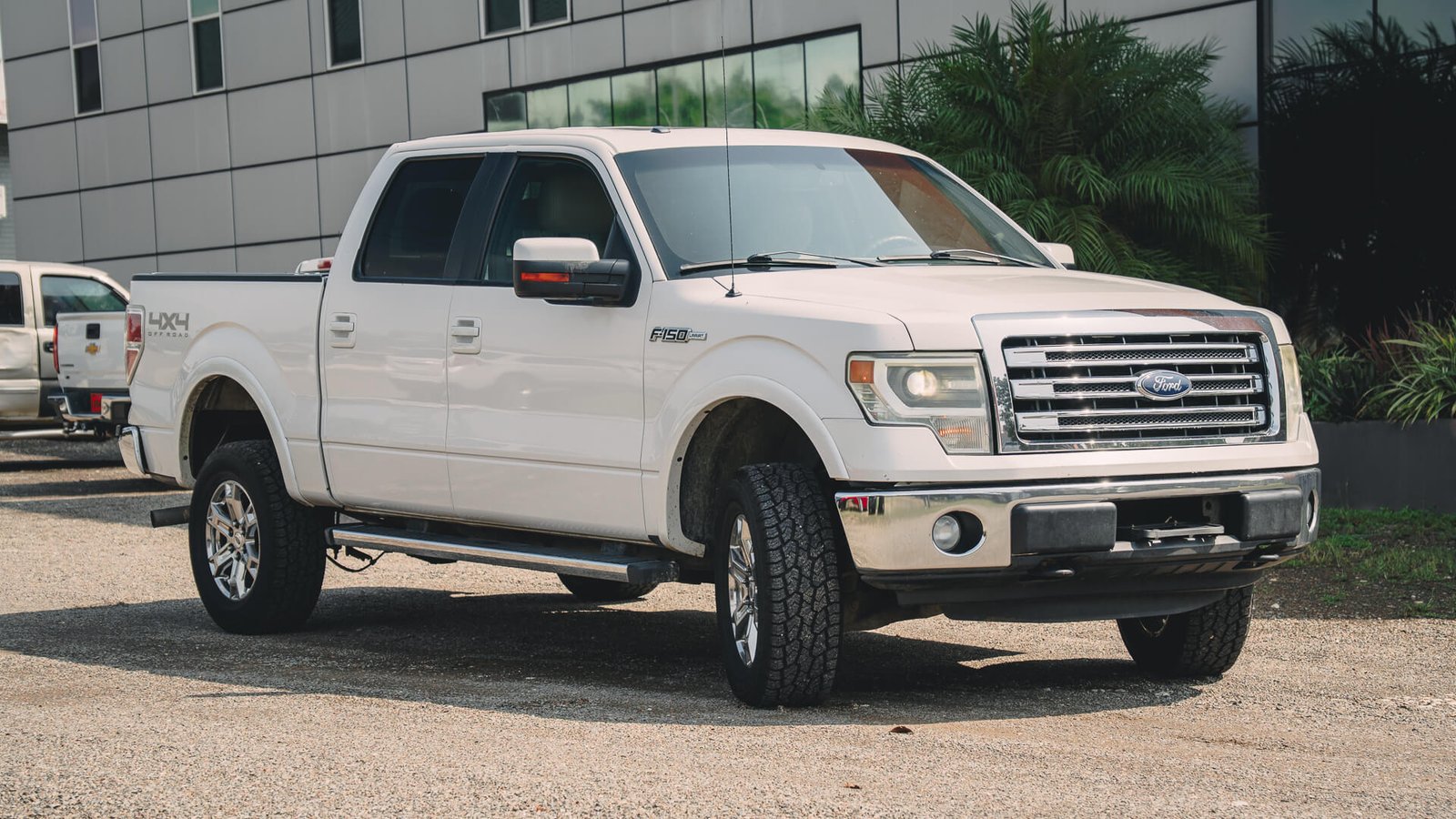 2013 Ford F150 White Exterior