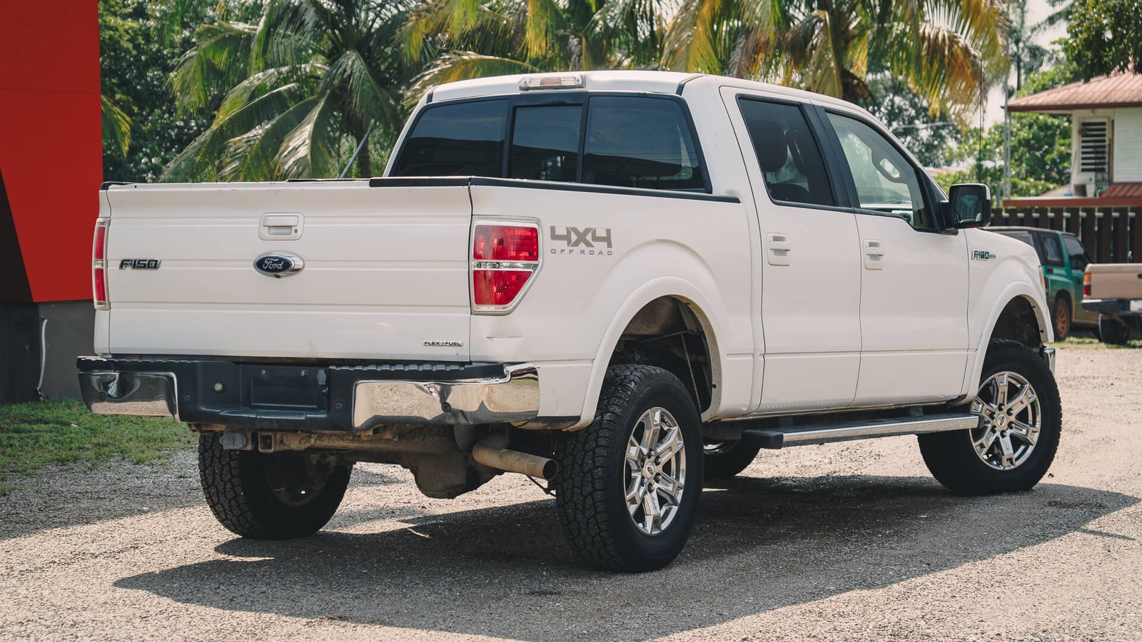 2013 Ford F150 White Exterior