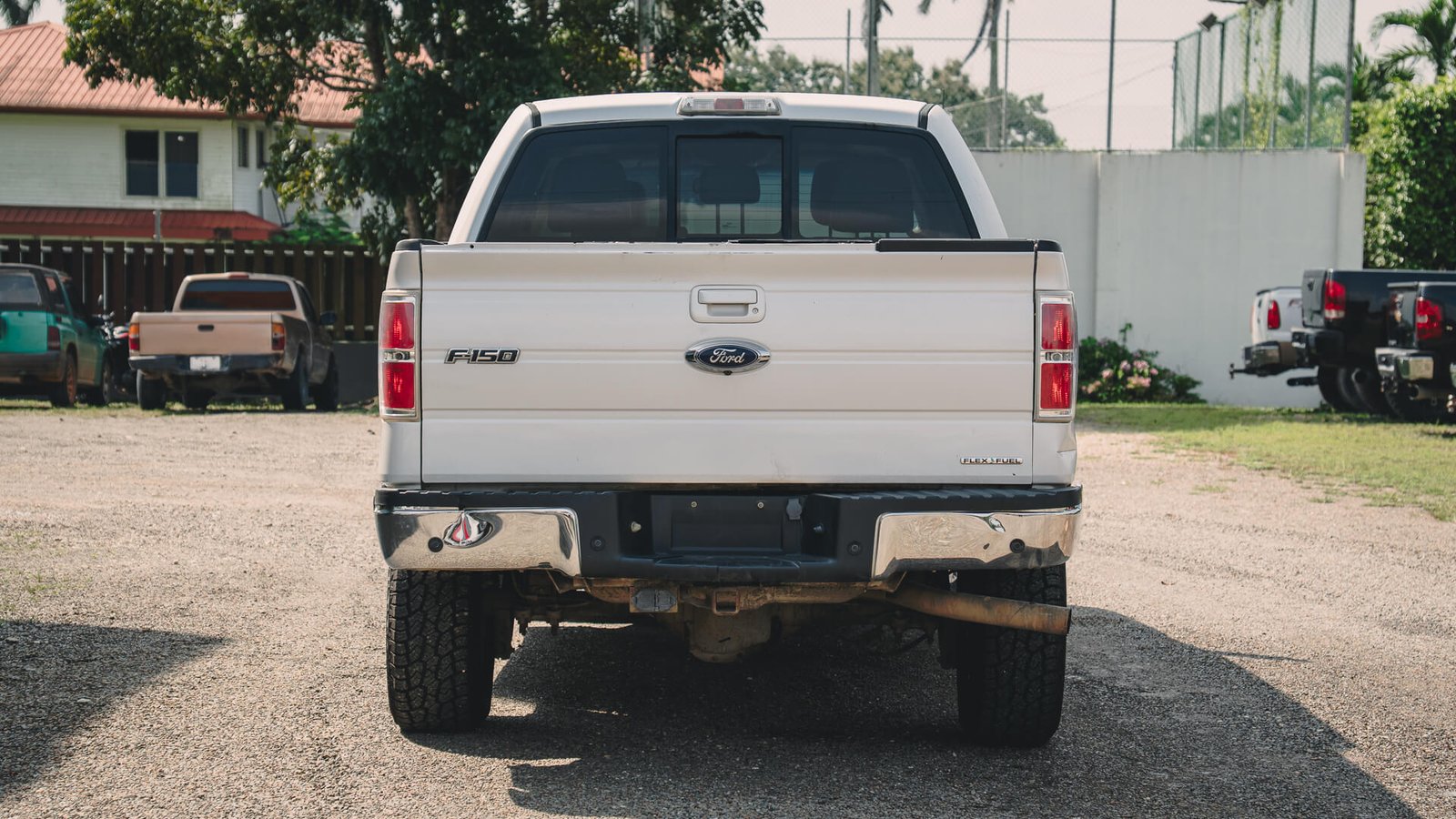 2013 Ford F150 White Exterior