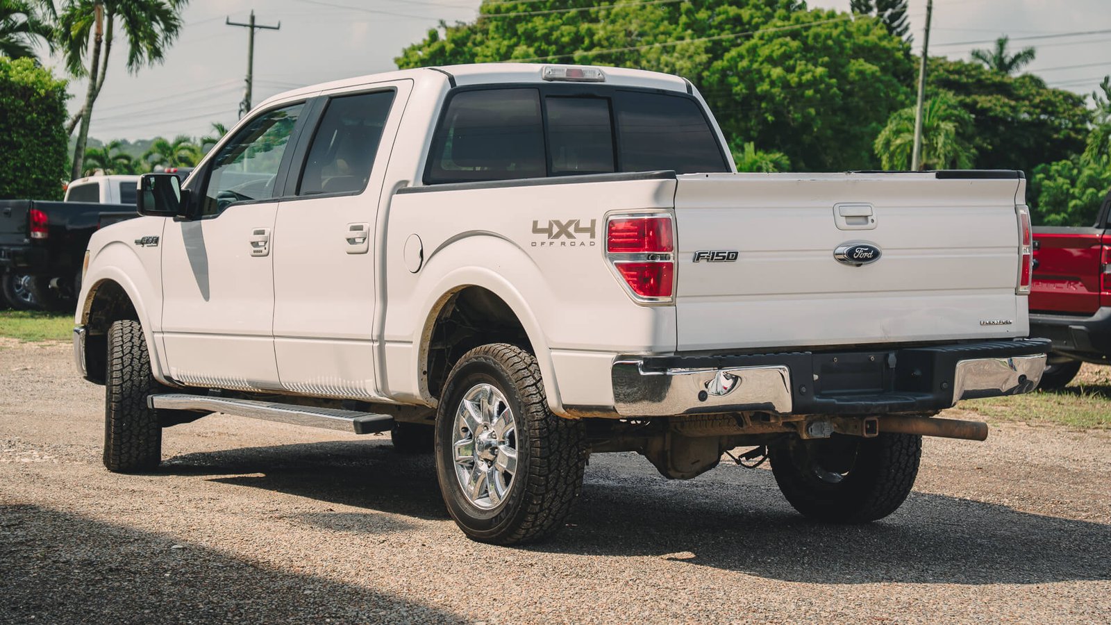 2013 Ford F150 White Exterior