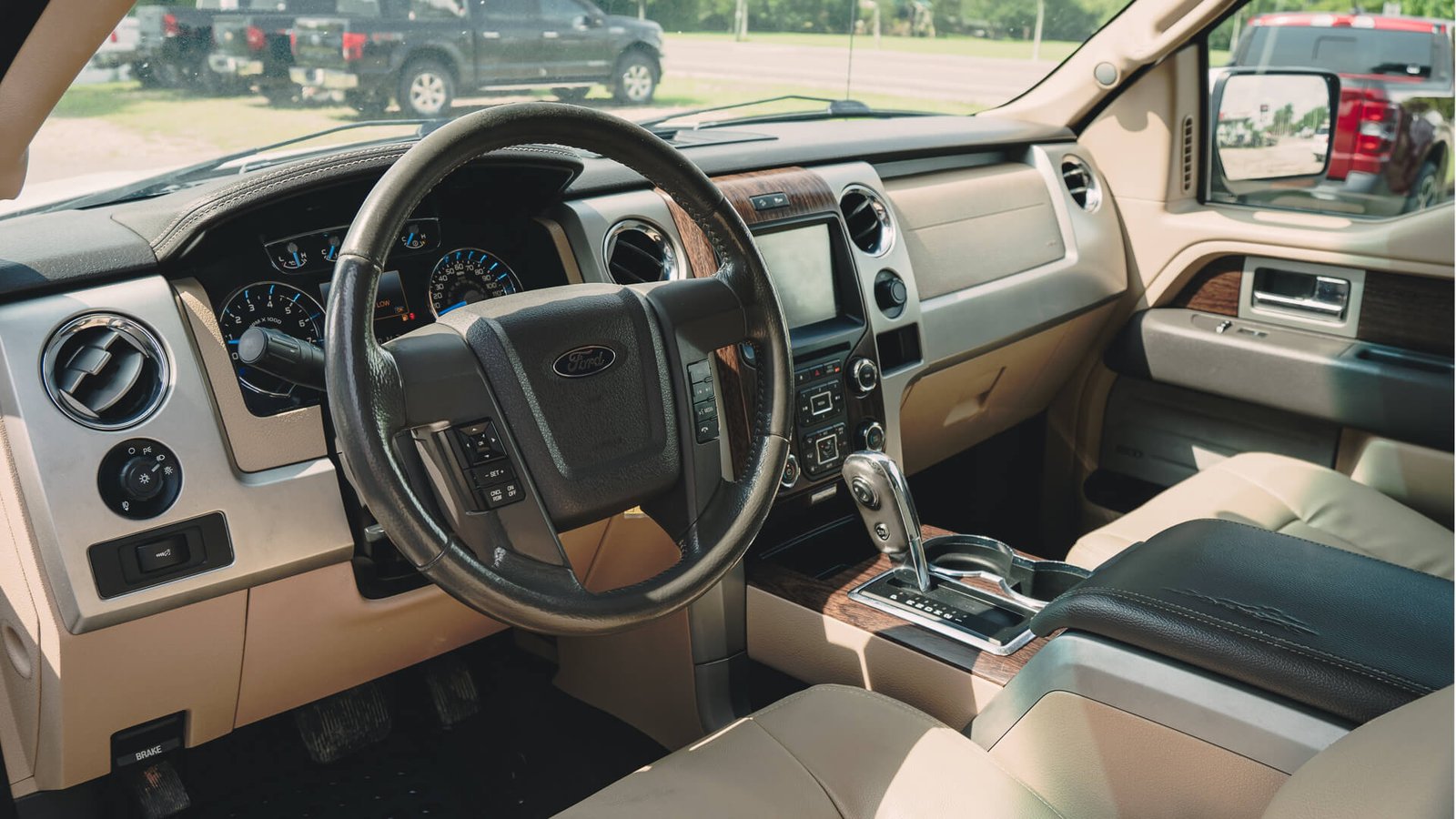 2013 Ford F150 Interior Steering Wheel